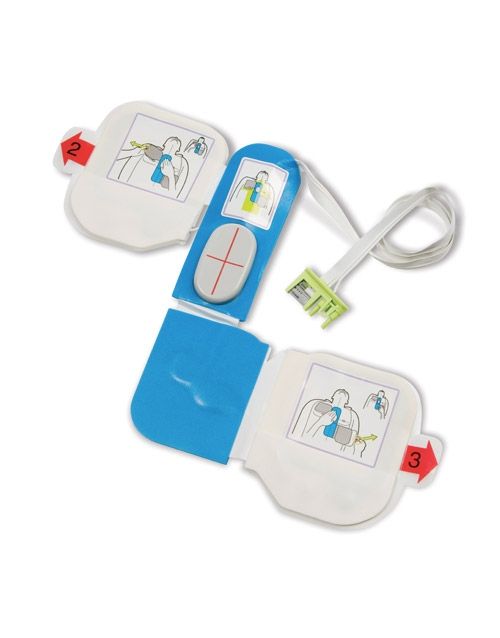 CPR-D-Padz® One-Piece Electrode Pad With Real CPR Help, P/N: 8900-0800-01