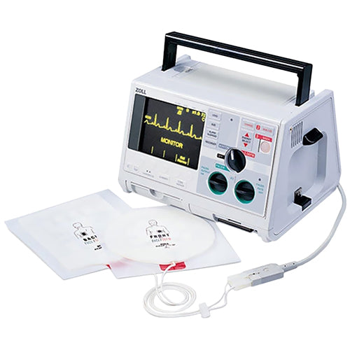 Zoll M-Series 3 Biphasic 3 lead Analyze Monitoring Defibrillator